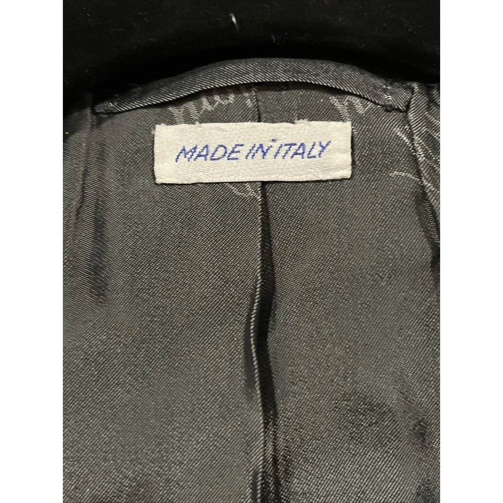 Brioni Super 150s Parlamento Size 48L In Black Brownish Made In Italy READ NOTES
